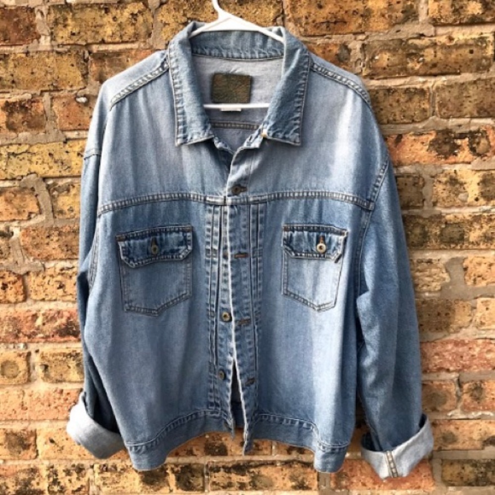 Vintage Denim Jean Jacket - Picture 1 of 4